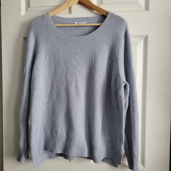Light Blue Cozy Sweater - Picture 1 of 8